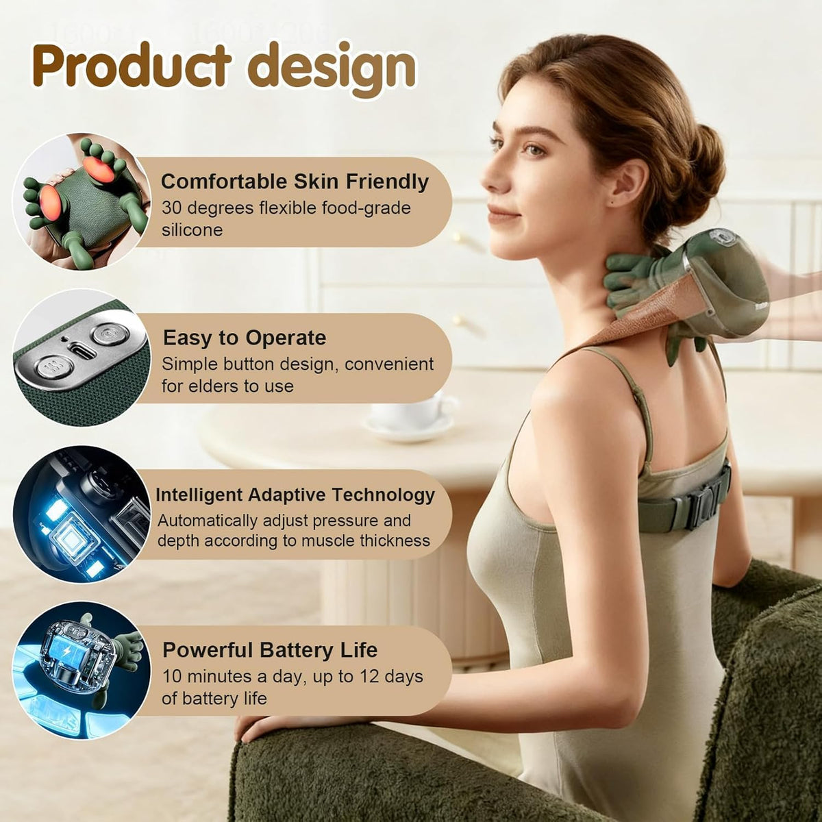 Umiora RelaxPro™ Neck & Shoulder Massager