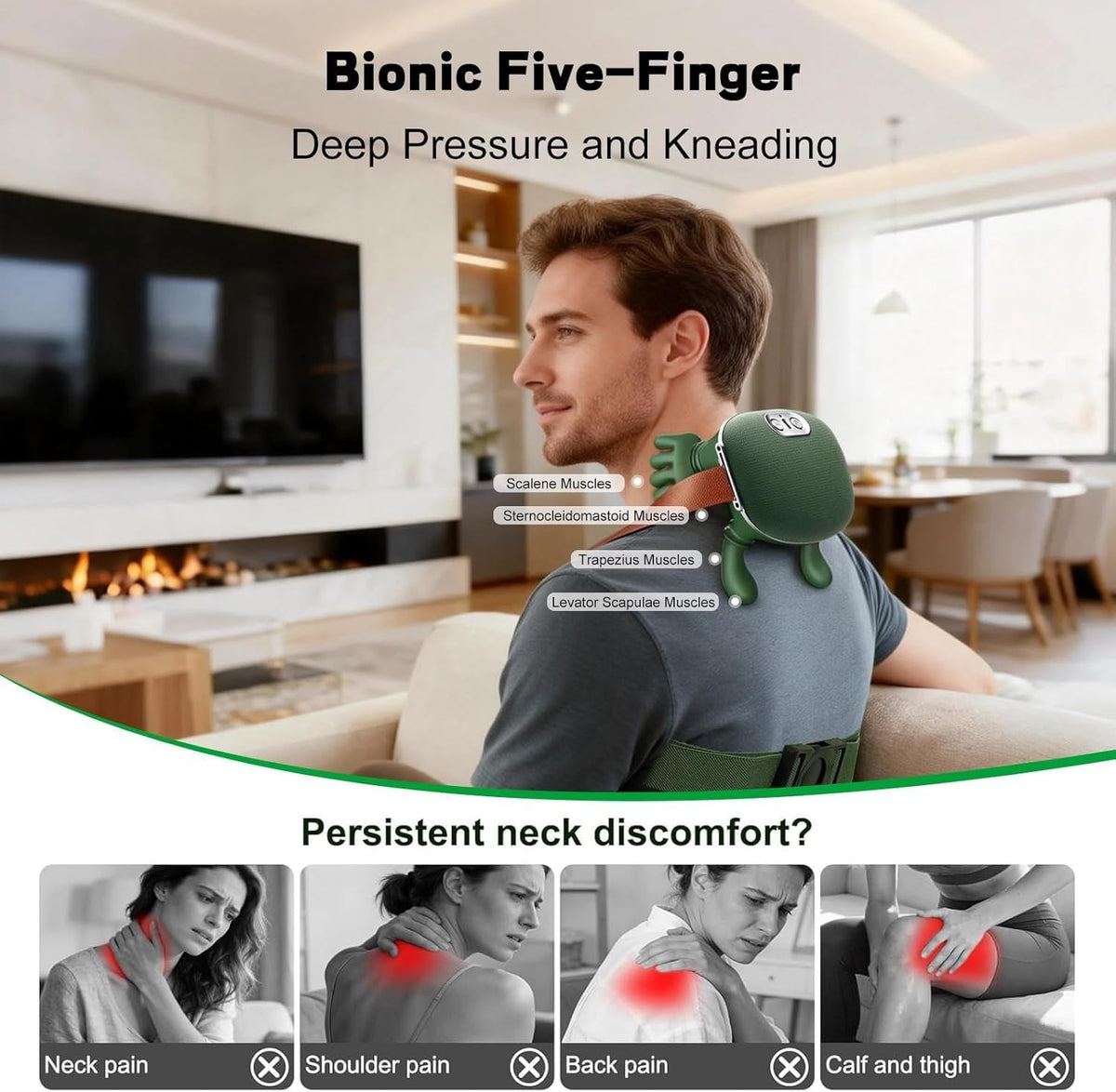 Umiora RelaxPro™ Neck & Shoulder Massager
